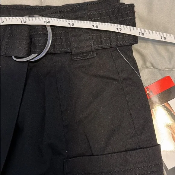 Briggs Black Women's Belted Utility Skort size medium NWT - Picture 9 of 11